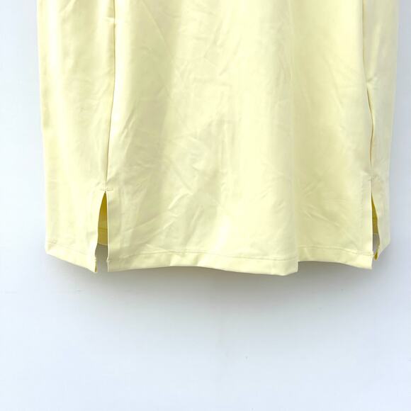 New Travis Mathew Movement Sleeveless Tennis Dress Morning Ray Yellow Medium - Picture 13 of 13